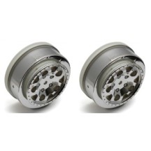 Team Associated SC10B Front Wheels, chrome AE91221