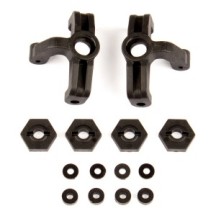 Team Associated Steering Blocks and Wheel Hexes Set AE21508