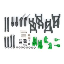 Mejora suspensión transmisión exterior verde Traxxas