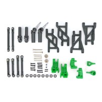 Mejora suspensión transmisión exterior verde Traxxas