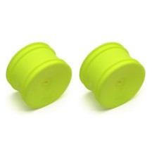 Team Associated Buggy Rear Hex Wheels, yellow AE9696
