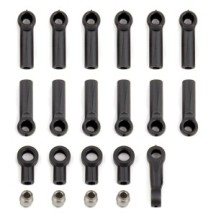 Team Associated Ball Cups, Rod Ends and Steering Link AE91469