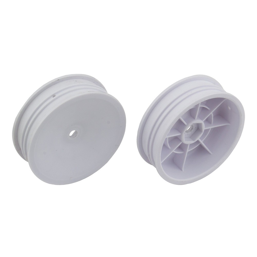 Team Associated 2WD Slim Front Wheels, 2.2", 12mm hex, white AE91757 Team Associated 2WD Slim Front Wheels, 2.2", 12mm hex, white AE91757