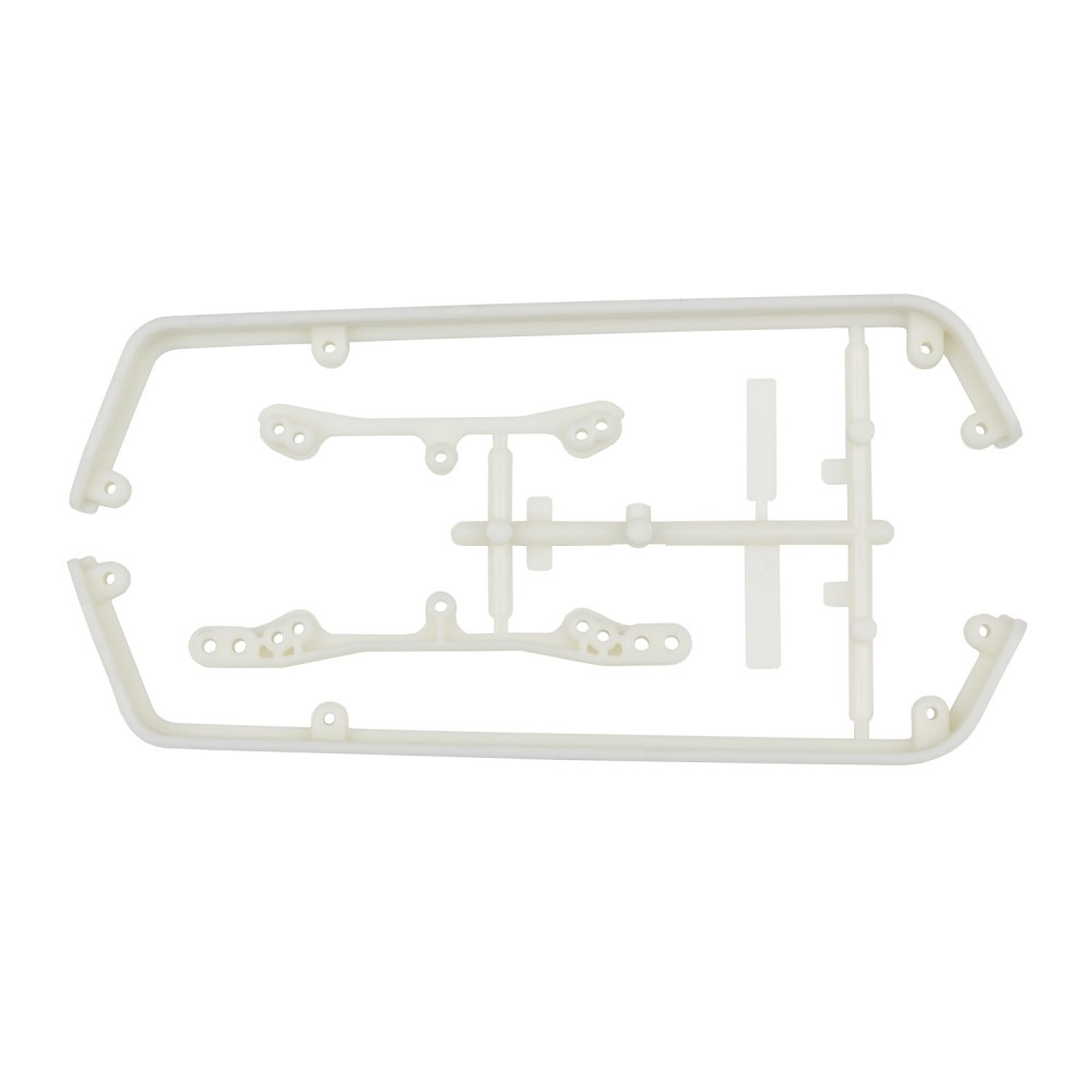 Team Associated 6x6 Side Rails And Tower Covers, Natural AE31942