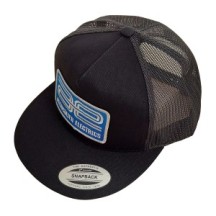 Team Associated AE Logo Trucker Hat, flat bill, black AE97007