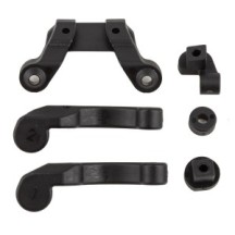 Team Associated RC10B6.4 Front Wing Mount, Fan Mounts, and Battery Brace Shim Set AE91978