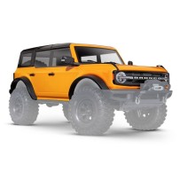 Carrocería Traxxas Ford Bronco 2021 completa en naranja con parrilla – TRX9211X