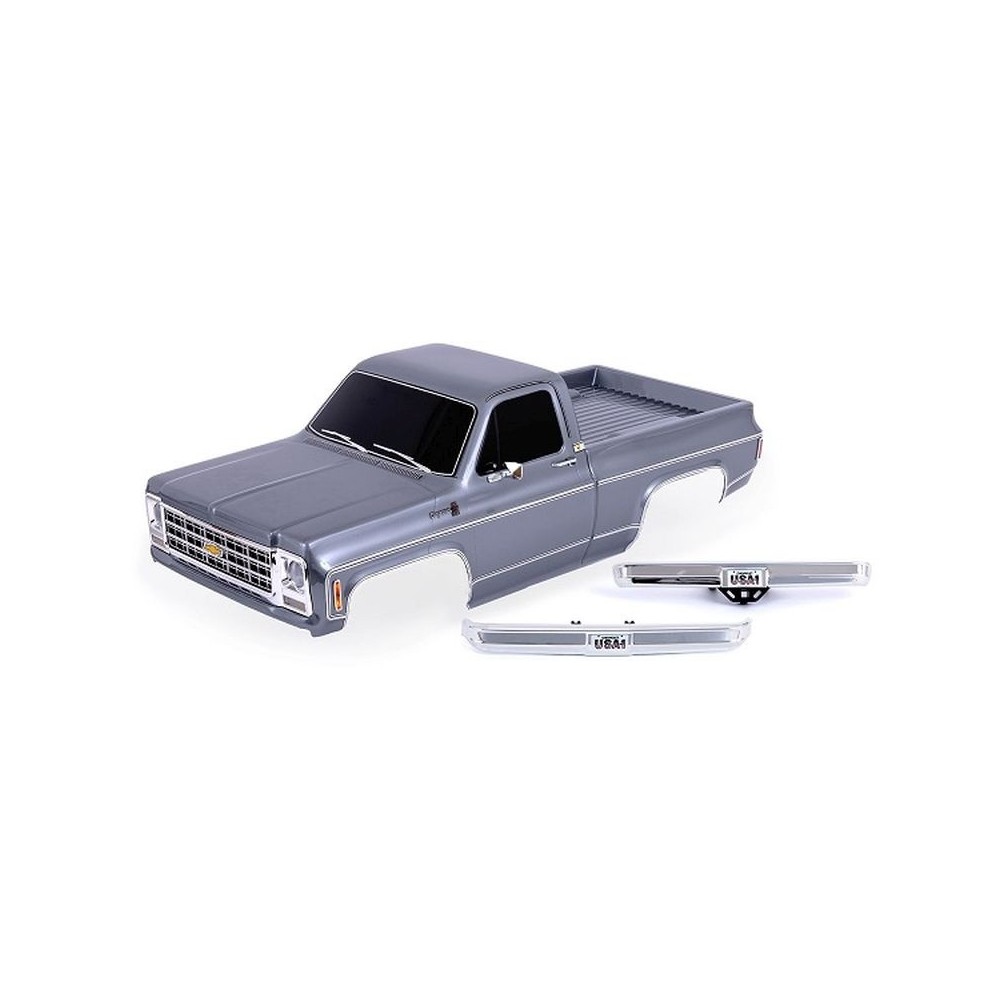 Carrocería Chevrolet K10 1979 plata Traxxas TRX9212-SLVR Carrocería Chevrolet K10 1979 plata Traxxas TRX9212-SLVR