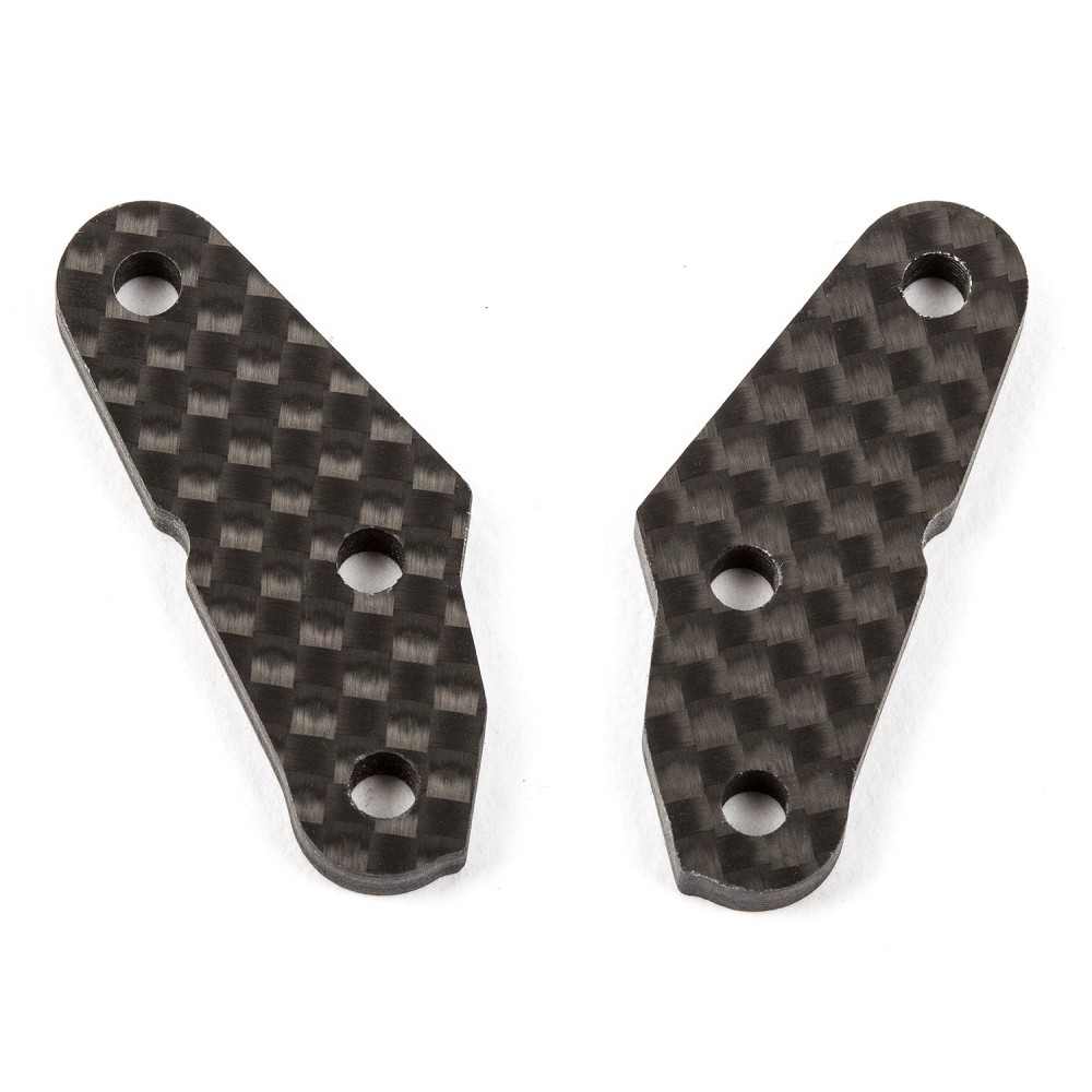Team Associated FT RC8B3 Graphite Steering Block Arms, +2 deg. AE81064 Team Associated FT RC8B3 Graphite Steering Block Arms, +2 deg. AE81064