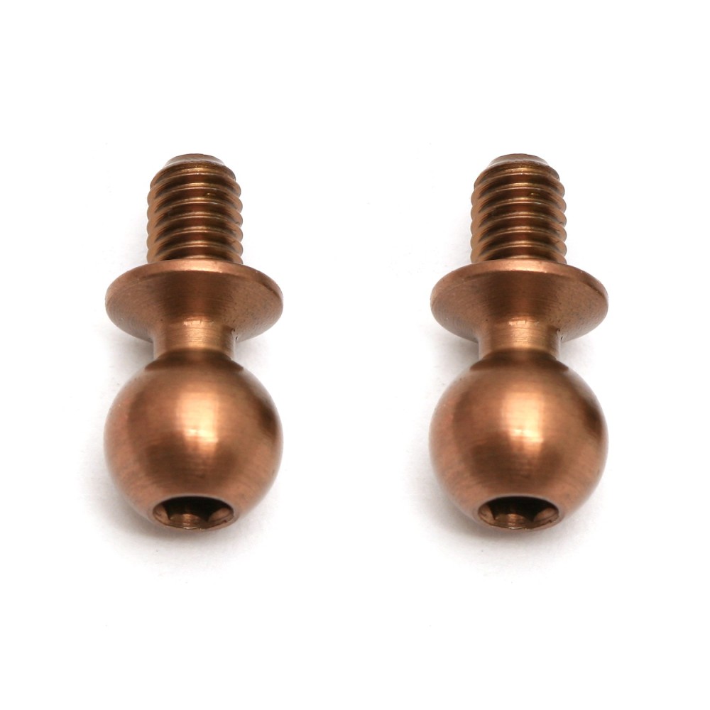 Team Associated FT Heavy-Duty Ballstuds, 4 mm, TiN AE91452 Team Associated FT Heavy-Duty Ballstuds, 4 mm, TiN AE91452