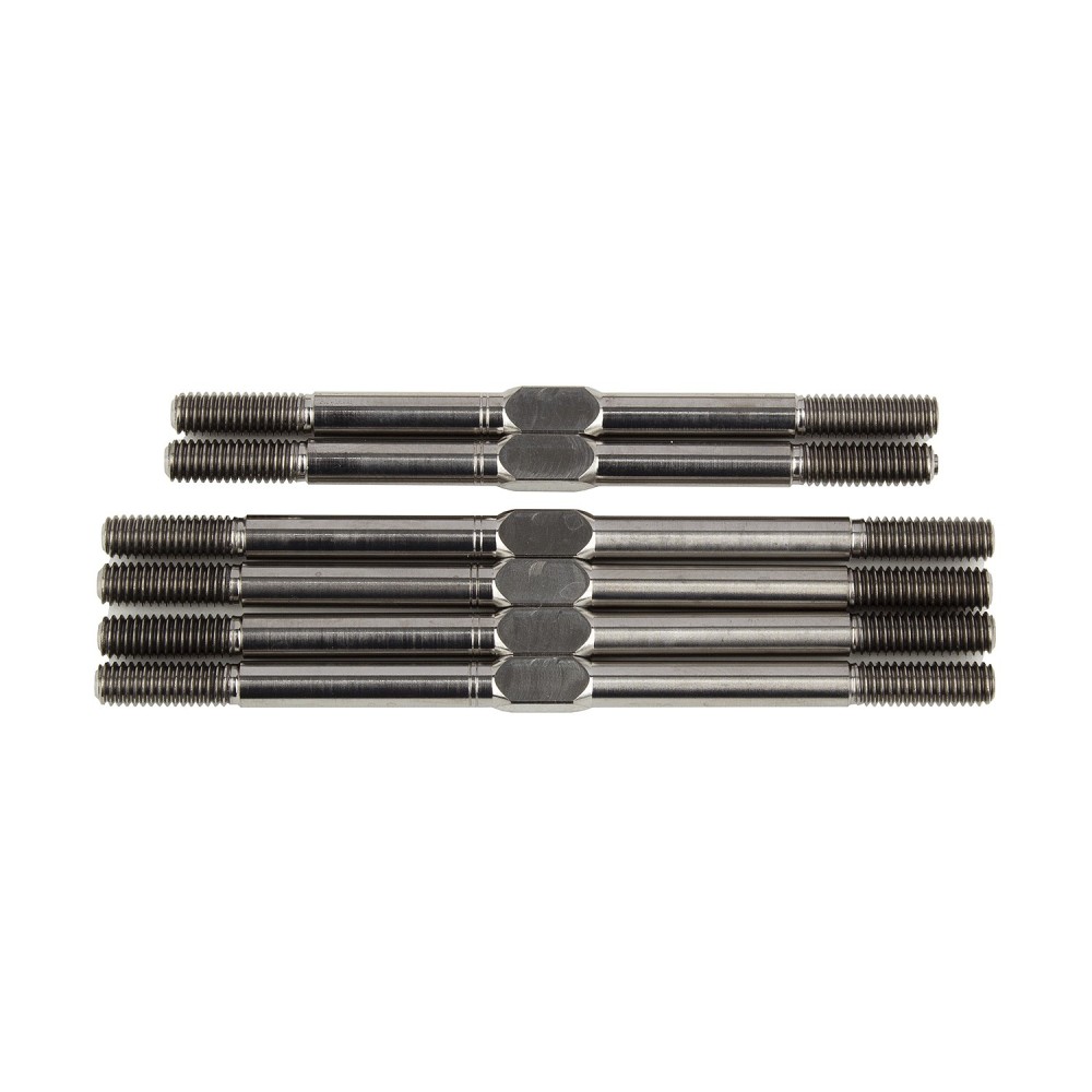 Team Associated T6.4 | T6.2 FT Titanium Turnbuckle Set, 3.5mm AE71156 Team Associated T6.4 | T6.2 FT Titanium Turnbuckle Set, 3.5mm AE71156