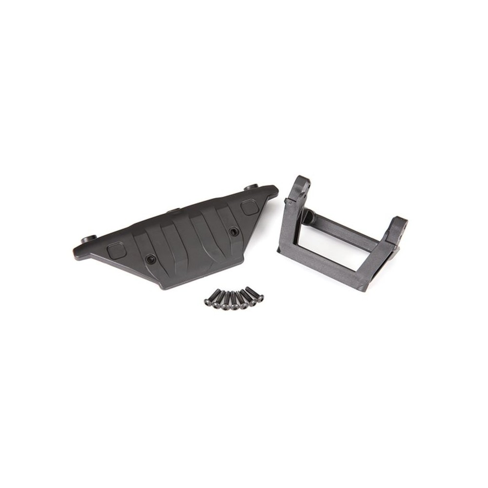 Traxxas Bumper mount front and skidplate with 3x12mm bcs (7) TRX9223 Traxxas Bumper mount front and skidplate with 3x12mm bcs (7) TRX9223