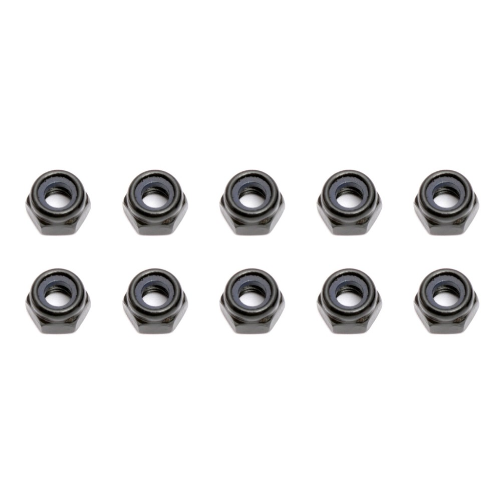 Team Associated Locknuts, M4 AE89216 Team Associated Locknuts, M4 AE89216