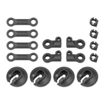 Team Associated RC8B4 Spring Cups and Shock Rod Ends AE81512