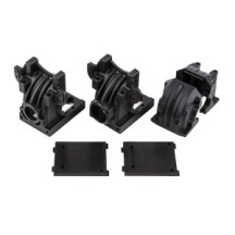 Team Associated RIVAL MT8 Front and Rear Gearbox Set AE25908
