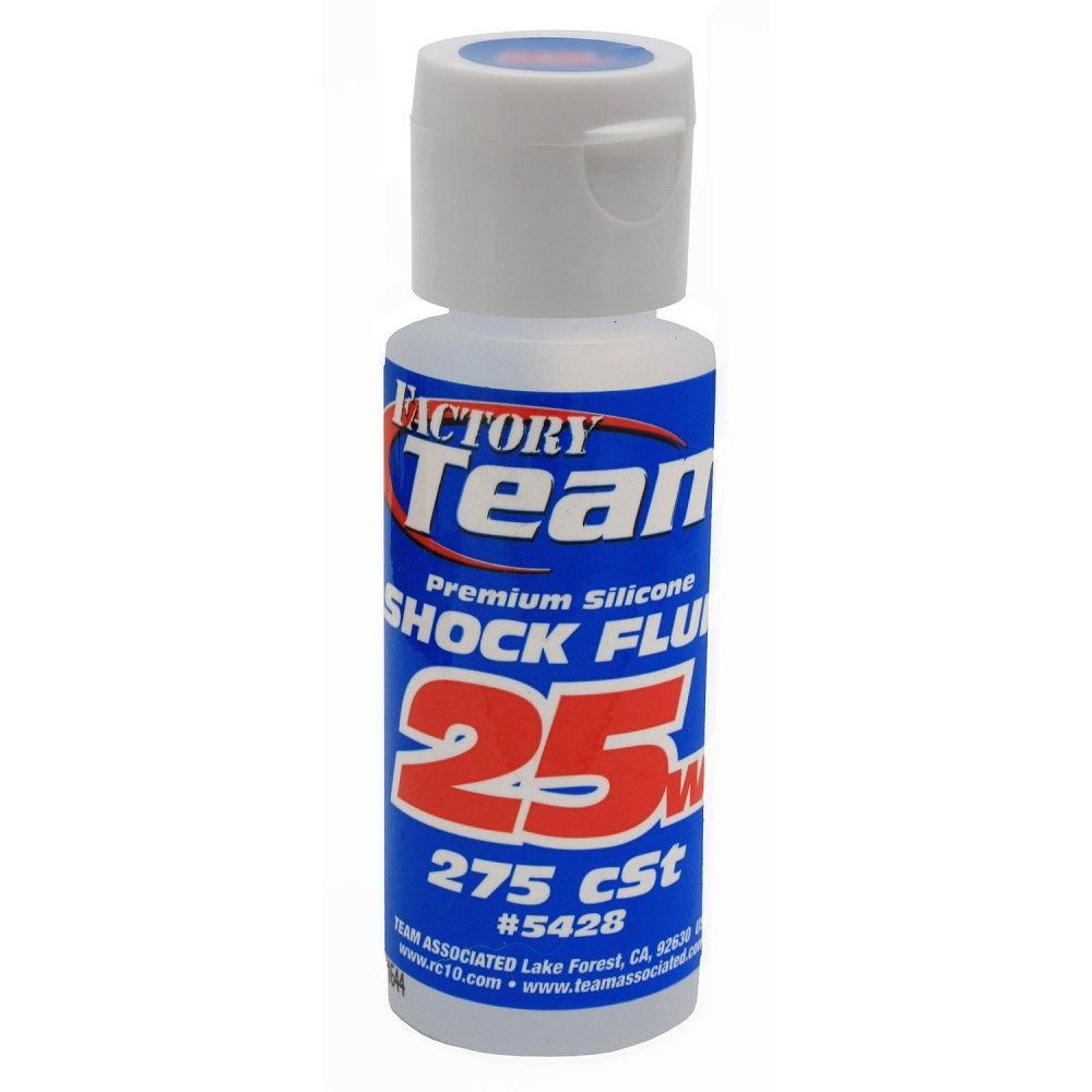 Team Associated FT Silicone Fluid (25wt | 275cst | 59ml) AE5428 Team Associated FT Silicone Fluid (25wt | 275cst | 59ml) AE5428