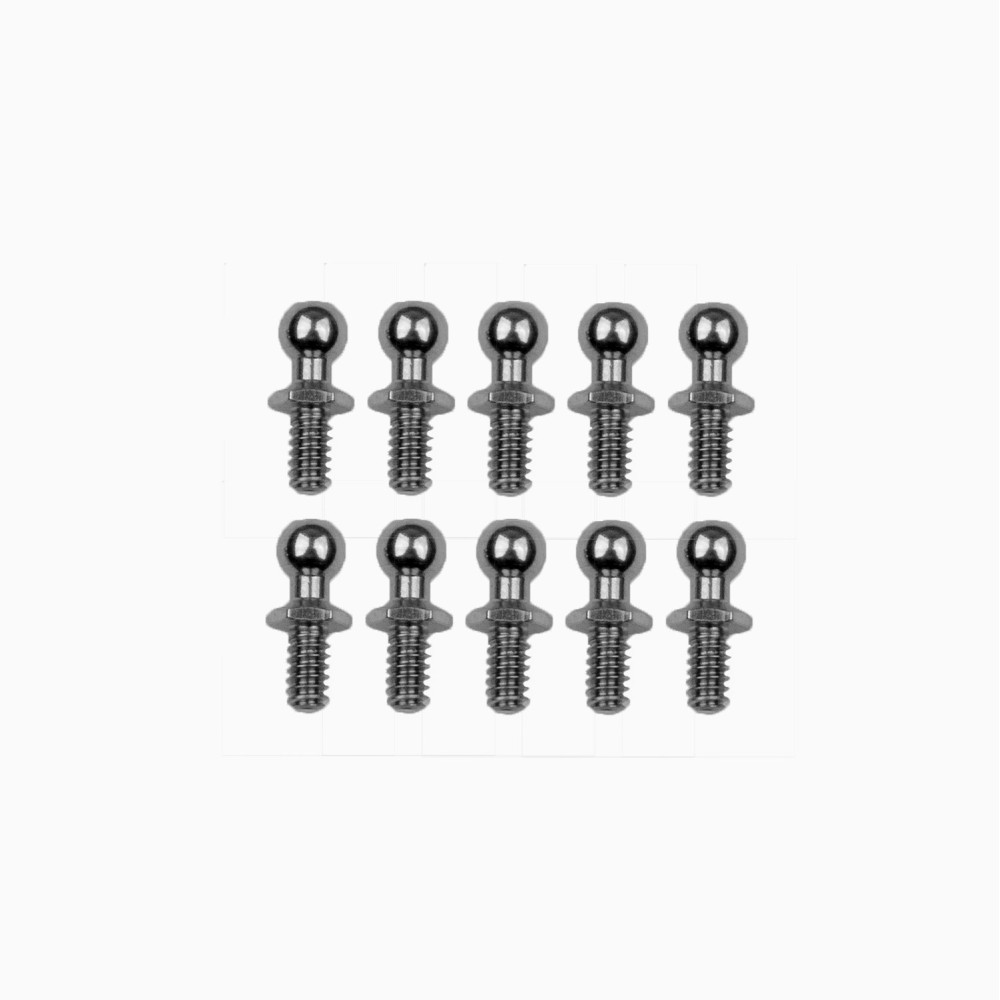 Team Associated RC10 Ballstud Set .20, silver AE6271 Team Associated RC10 Ballstud Set .20, silver AE6271