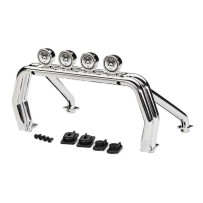 Barra antivuelco y soportes Traxxas izquierdo y derecho con tornillos 2.6x12mm autorroscantes TRX9262