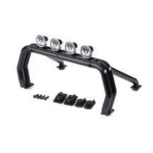 Barra antivuelco negra soportes Traxxas TRX9262R