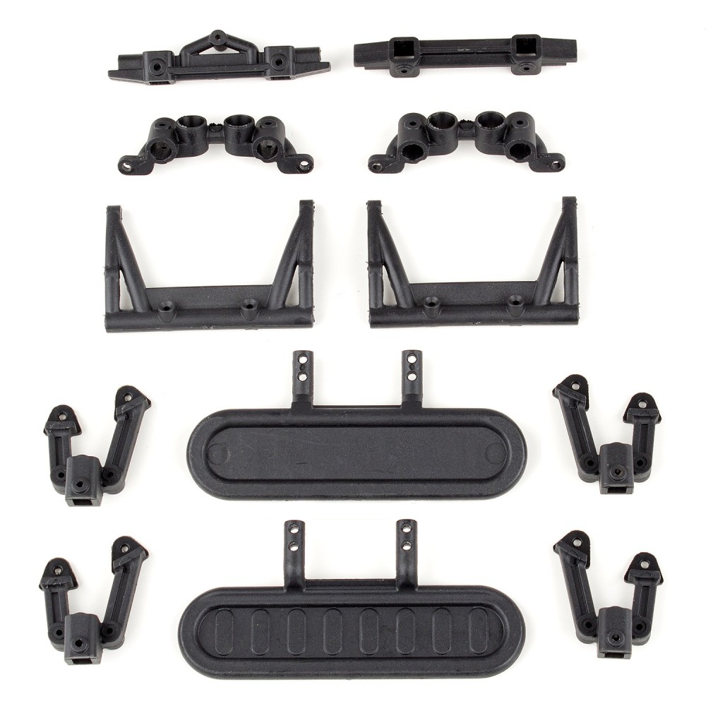 Team Associated CR12 Shock Towers and Bumper Mounts AE41001 Team Associated CR12 Shock Towers and Bumper Mounts AE41001