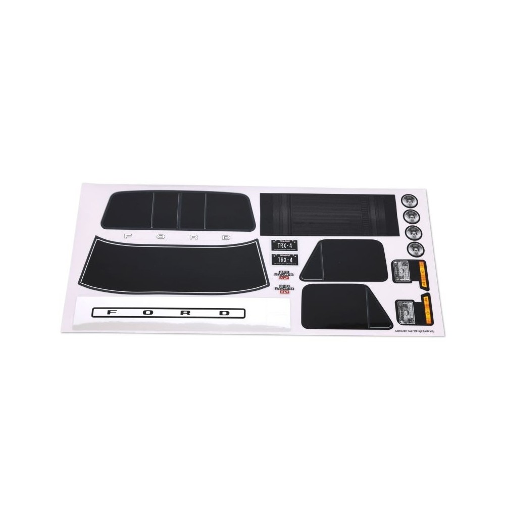 Traxxas Decal sheet Ford f-150 (1979) TRX9297 Traxxas Decal sheet Ford f-150 (1979) TRX9297