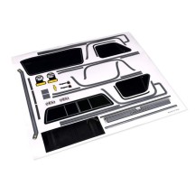 Traxxas Decal sheet Chevrolet k10 truck (1979) TRX9299