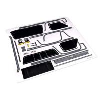 Lámina de calcomanías Chevrolet K10 1979 Traxxas TRX9299