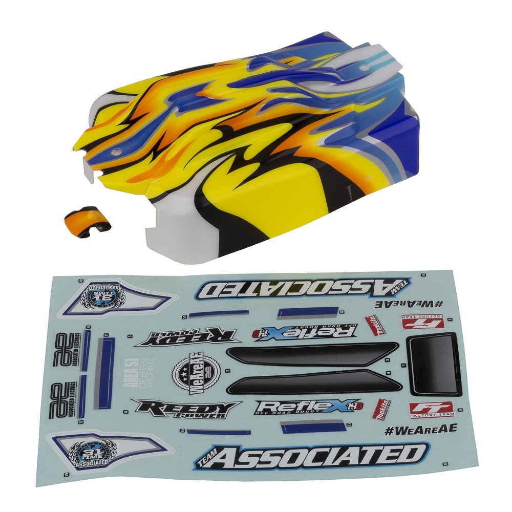 Team Associated Reflex 14B Ongaro Body Set, painted AE21597 Team Associated Reflex 14B Ongaro Body Set, painted AE21597