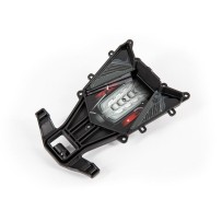 Soporte de carrocería con cierre trasero y bahía de motor para montaje sin clips Traxxas TRX9315
