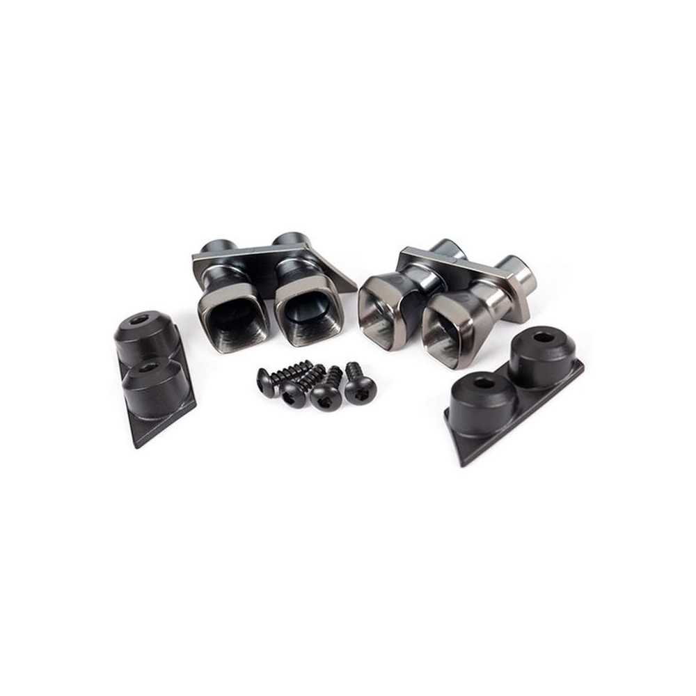 Traxxas Exhaust tips (2) exhaust tip mounts (2) 2.6x8 bcs (4) TRX9318 Traxxas Exhaust tips (2) exhaust tip mounts (2) 2.6x8 bcs (4) TRX9318