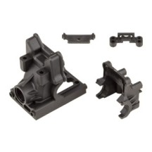 Team Associated RC8B4 FT Rear Gearbox, carbon AE81653