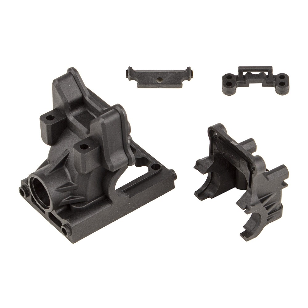 Team Associated RC8B4 FT Rear Gearbox, carbon AE81653