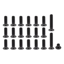 Team Associated RC10CC 8-32 Screw Set, black AE6316