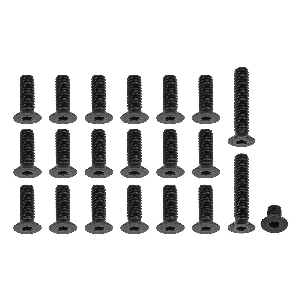 Team Associated RC10CC 8-32 Screw Set, black AE6316 Team Associated RC10CC 8-32 Screw Set, black AE6316