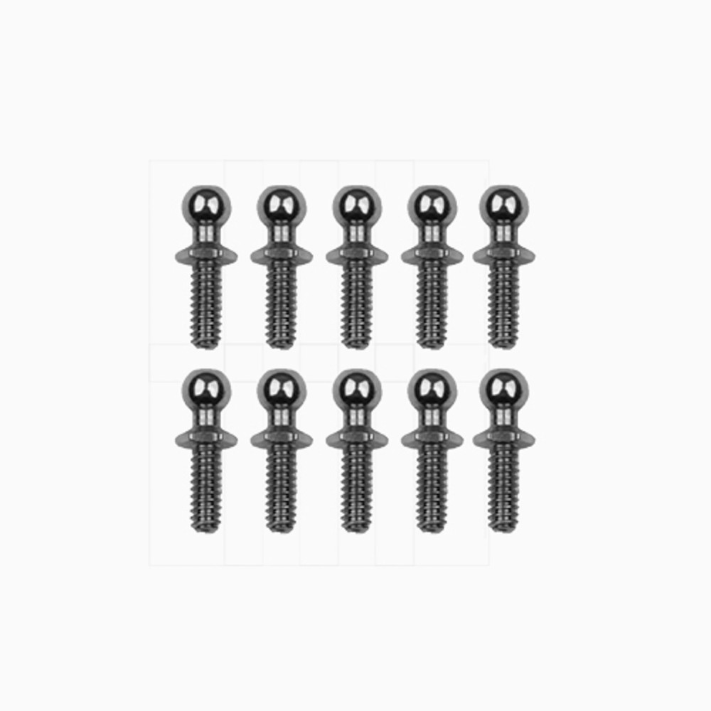 Team Associated RC10 Ballstud Set .30, silver AE6273 Team Associated RC10 Ballstud Set .30, silver AE6273