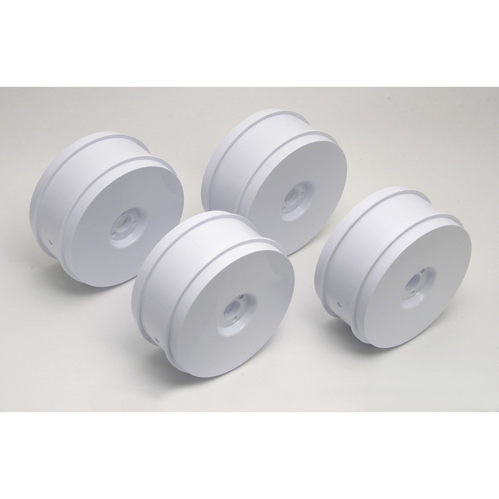 Team Associated RC8 Wheels, white, 83 mm AE89296 Team Associated RC8 Wheels, white, 83 mm AE89296