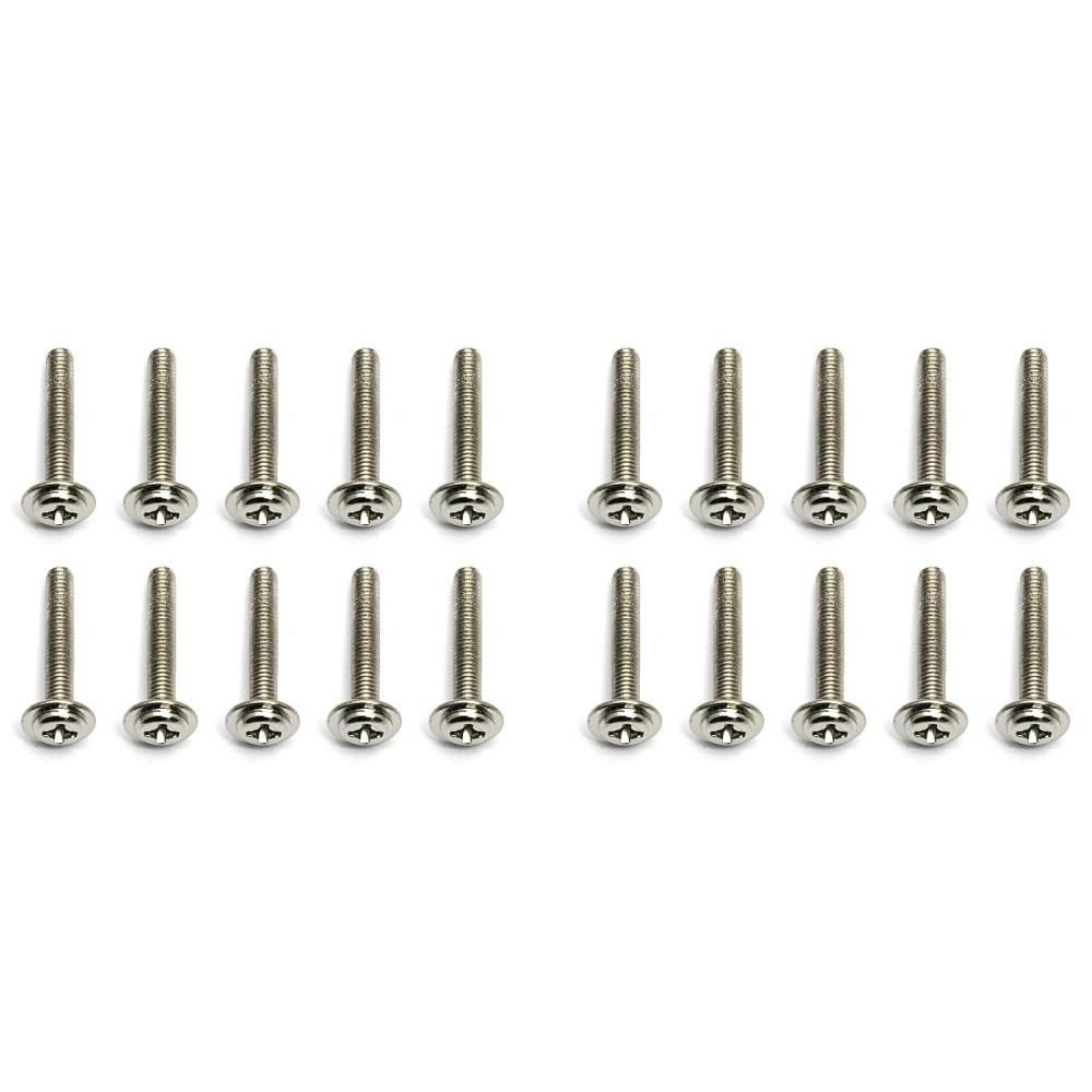 Team Associated Tapped Screws, 3x18 mm BHPTS AE25622 Team Associated Tapped Screws, 3x18 mm BHPTS AE25622