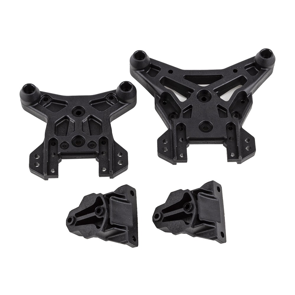 Team Associated RIVAL MT8 Shock Towers and Center Brace Mounts AE25909 Team Associated RIVAL MT8 Shock Towers and Center Brace Mounts AE25909