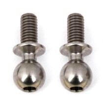 Team Associated FT HD Titanium Ballstuds, 4mm AE91750