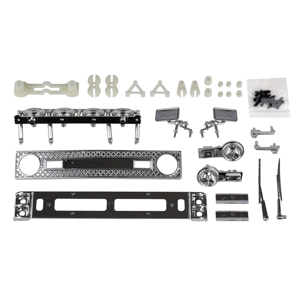 Team Associated MT12 Accessories, chrome AE41103 Team Associated MT12 Accessories, chrome AE41103