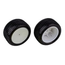 Team Associated RB10 RTR Rear Wheels and Tires, mounted AE72019