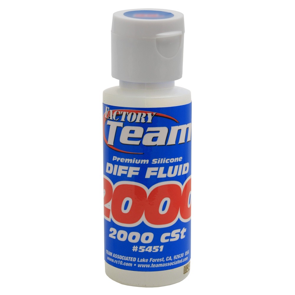 Team Associated FT Silicone Fluid (2000cst | 59ml) AE5451 Team Associated FT Silicone Fluid (2000cst | 59ml) AE5451