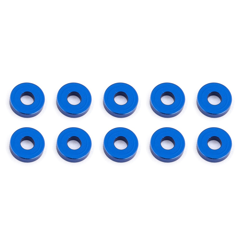 Team Associated Bulkhead Washers, 7.8x2.0 mm, blue aluminum AE31386 Team Associated Bulkhead Washers, 7.8x2.0 mm, blue aluminum AE31386