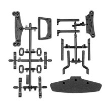 Team Associated DC10 Arm Mounts, Body Mounts, and Bumper Mounts AE72205