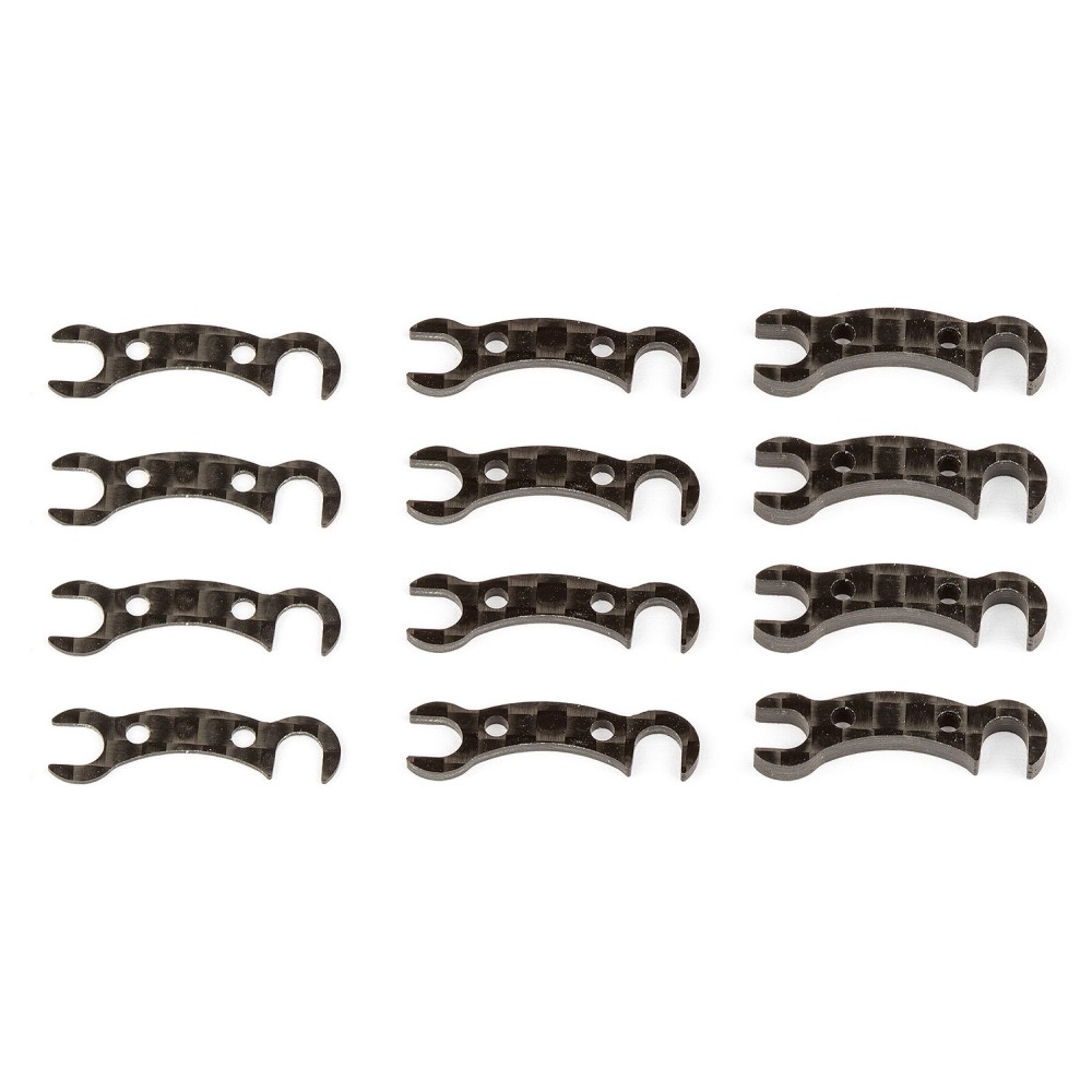 Team Associated TC7.2 FT Camber Link Mount Shims, graphite AE31806 Team Associated TC7.2 FT Camber Link Mount Shims, graphite AE31806