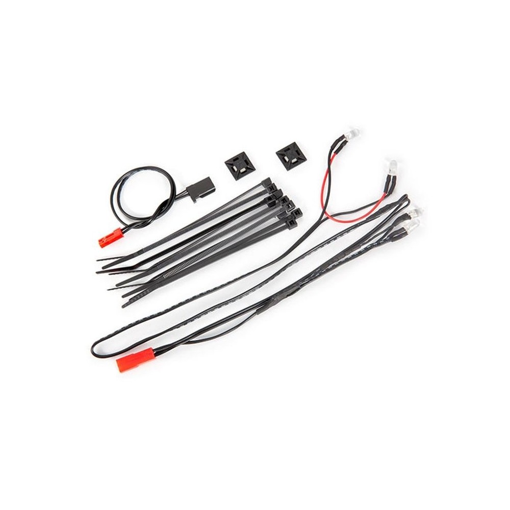 Traxxas Led light harness power harness zip ties (9) mounts (2) (fits 9333) TRX9385 Traxxas Led light harness power harness zip ties (9) mounts (2) (fits 9333) TRX9385