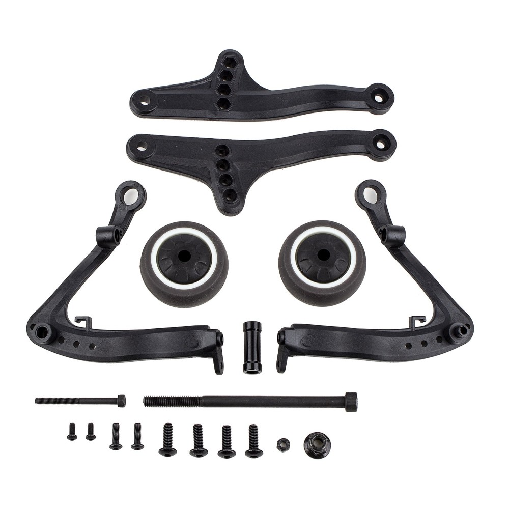Team Associated RIVAL MT8 Wheelie Bar Set AE25912 Team Associated RIVAL MT8 Wheelie Bar Set AE25912