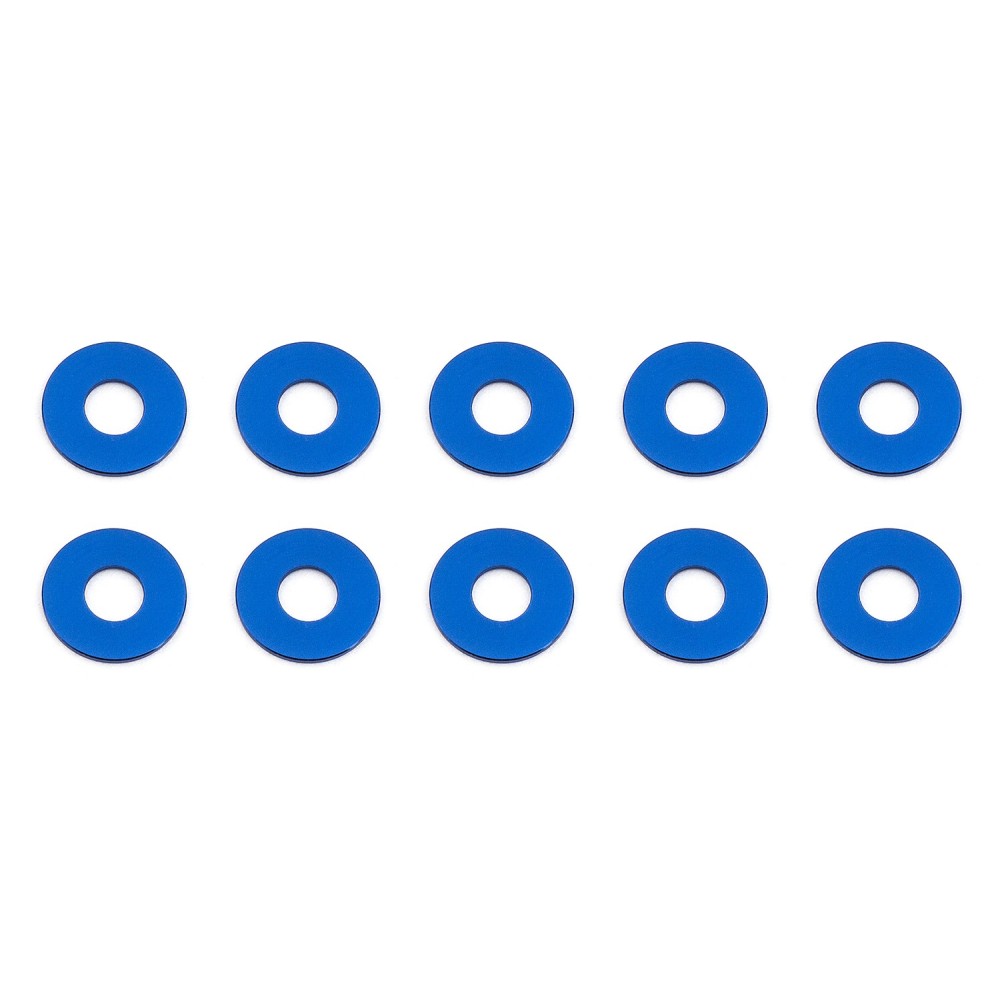 Team Associated Bulkhead Washers, 7.8x0.5 mm, blue aluminum AE31384 Team Associated Bulkhead Washers, 7.8x0.5 mm, blue aluminum AE31384