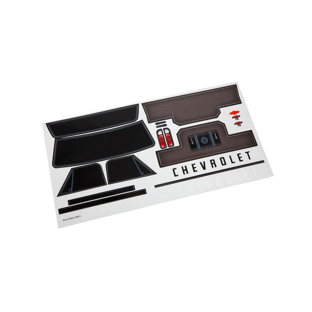 Traxxas Decal sheet Chevrolet c10 TRX9413 Traxxas Decal sheet Chevrolet c10 TRX9413
