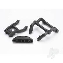 Soportes de Wheelie Bar y Patín Trasero Traxxas Negros TRX6777